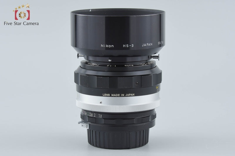 Nikon NIKKOR-S.C Auto 55mm f/1.2 Non Ai Lens from Japan