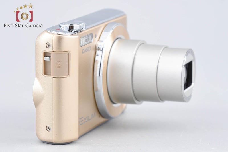 CASIO EXILIM EX-ZS190 Gold 16.1 MP Digital Camera from Japan