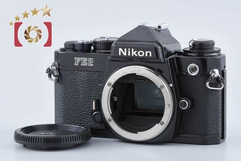 Nikon FE2 Black 35mm SLR Film Camera Body from Japan