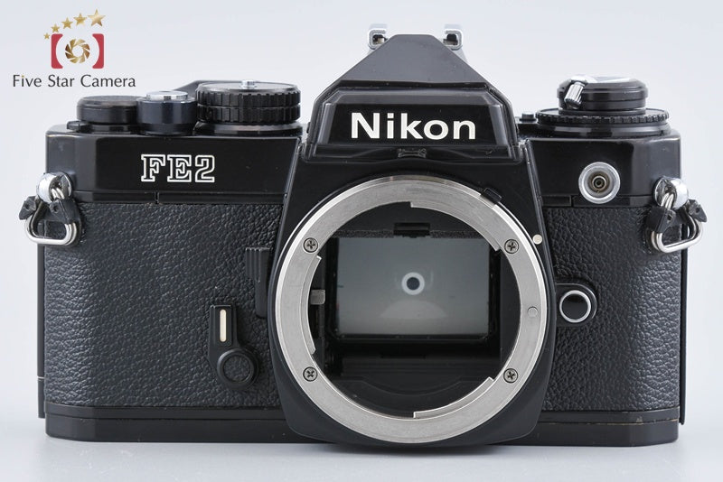 Nikon FE2 Black 35mm SLR Film Camera Body from Japan