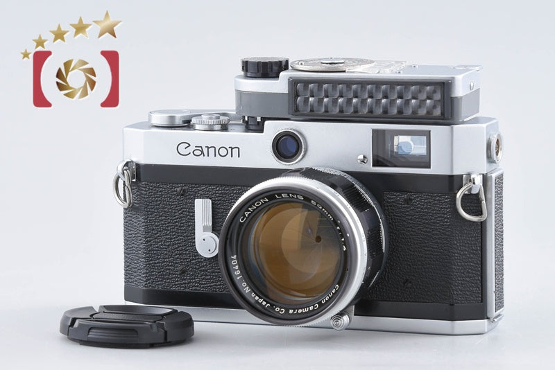 Canon P 35mm Rangefinder Film Camera w/ Meter + 50mm f/1.4 from Japan