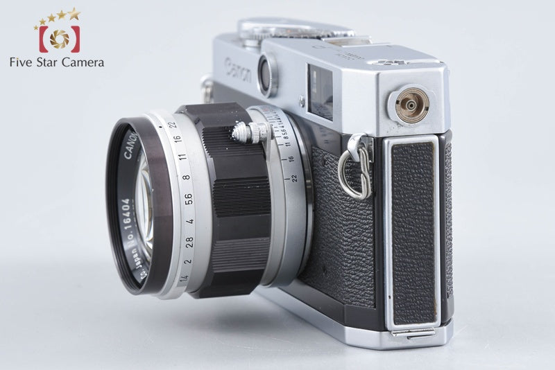 Canon P 35mm Rangefinder Film Camera w/ Meter + 50mm f/1.4 from Japan
