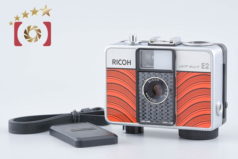 RICOH AUTO HALF E2 35mm Point & Shoot Film Camera from Japan