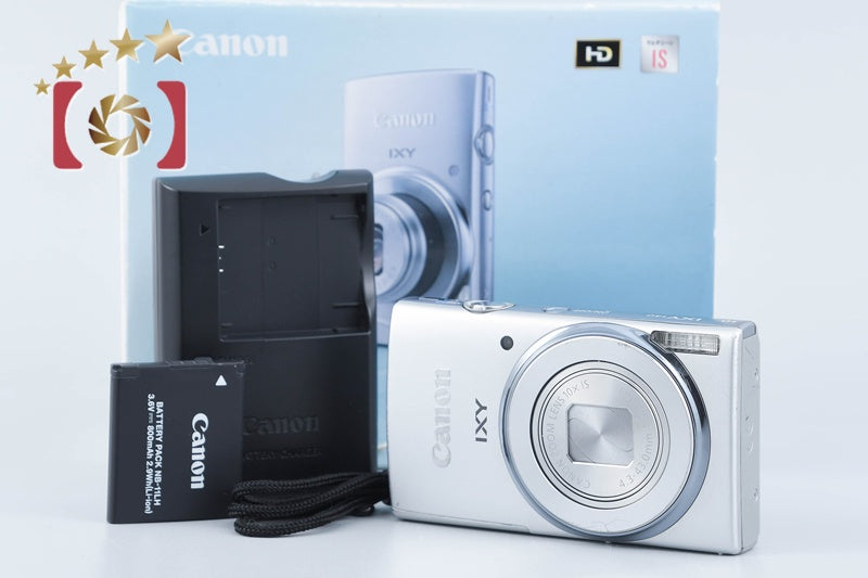 Canon IXY 140 Silver 20.0 MP Digital Camera w/ Box from Japan