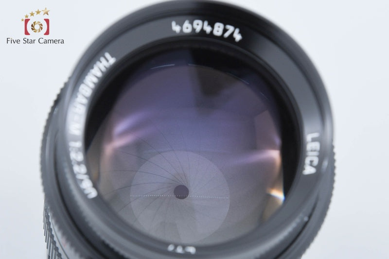 Very Rare!! Leica Thambar-M 90mm f/2.2 11697 Leica M Mount from Japan