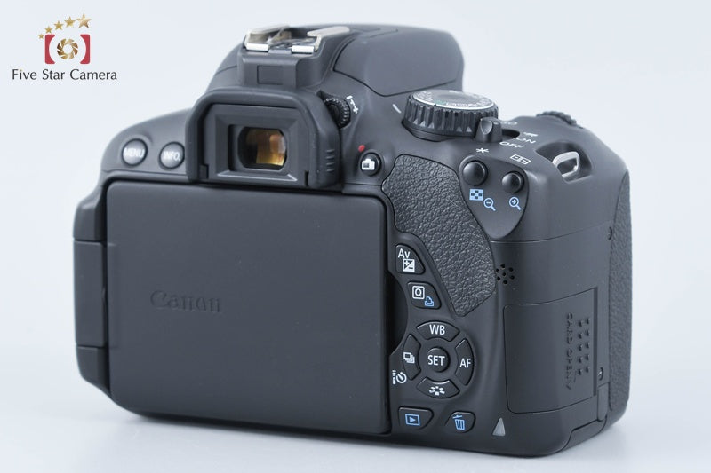 Canon EOS Kiss X6i / Rebel T4i / 650D 18.0 MP DSLR Camera Body from Japan