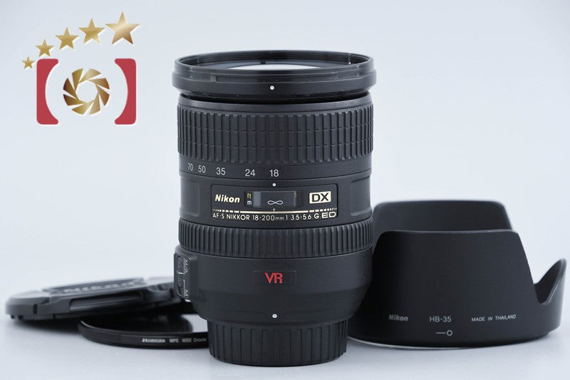 Nikon AF-S DX NIKKOR 18-200mm f/3.5-5.6 G ED VR from Japan