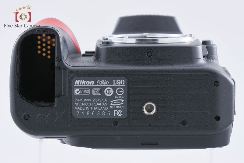 "Count 2,475" Nikon D90 12.3MP DSLR + MB-D80 Multi Power Battery Pack from Japan
