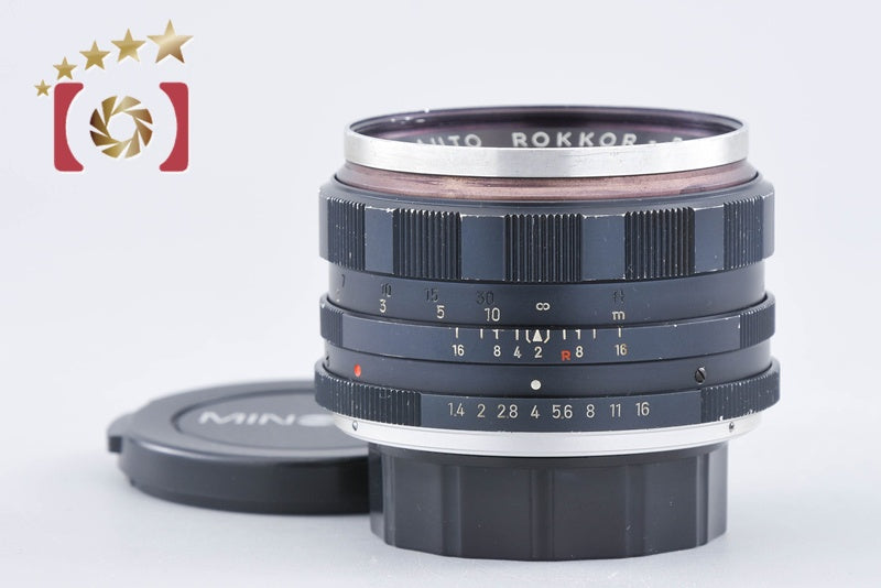 Minolta AUTO ROKKOR-PF 58mm f/1.4 MD Mount from Japan