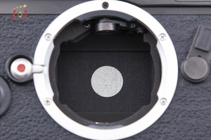Leica M6 Black 35mm Rangefinder Film Camera Body from Japan