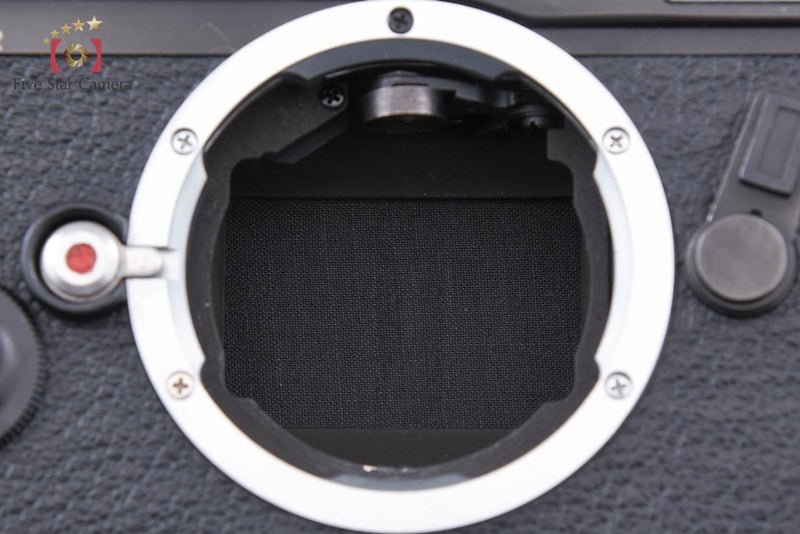 Leica M6 Black 35mm Rangefinder Film Camera Body from Japan