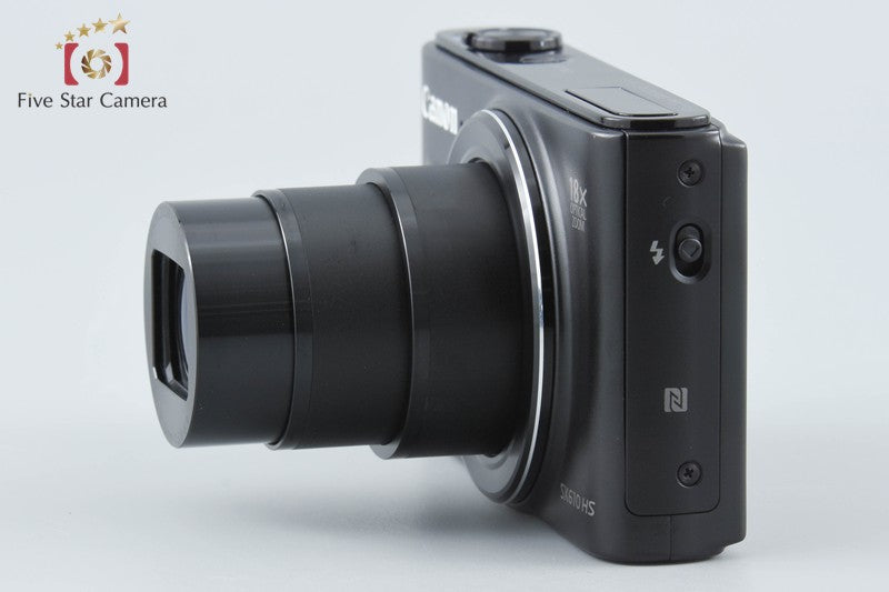 Canon PowerShot SX610 HS Black 20.2 MP Digital Camera from Japan