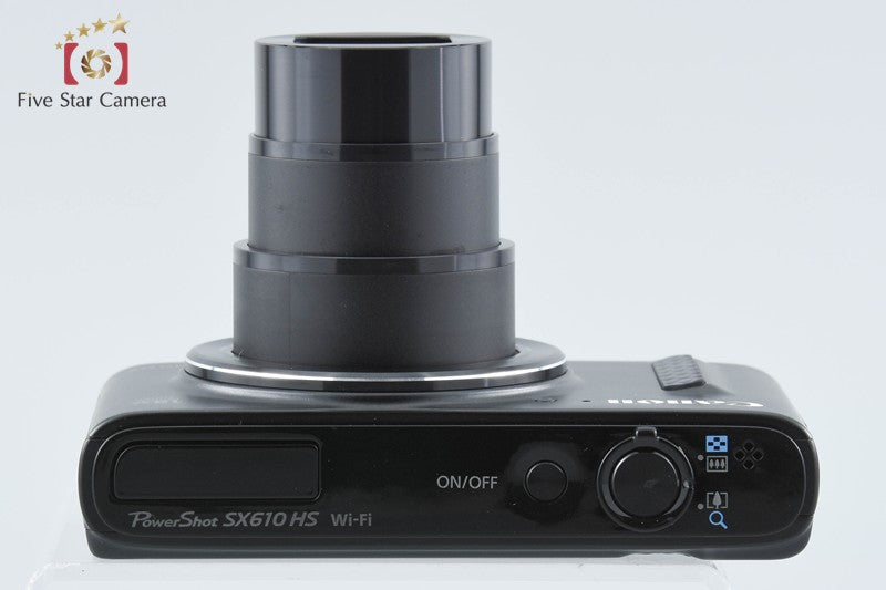 Canon PowerShot SX610 HS Black 20.2 MP Digital Camera from Japan