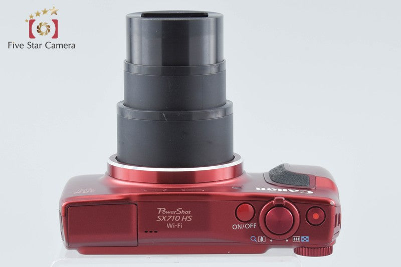 Canon PowerShot SX710 HS Red 20.3 MP Digital Camera from Japan