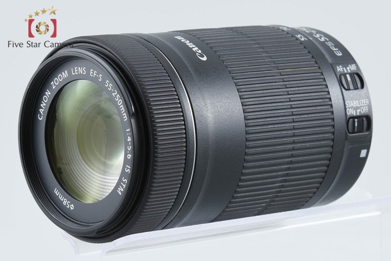 Canon EF-S 55-250mm f/4-5.6 IS STM from Japan