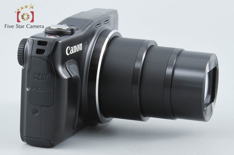 Canon PowerShot SX700 HS Black 16.1 MP Digital Camera from Japan
