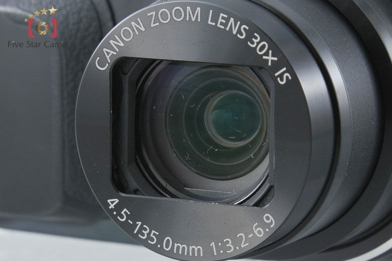 Canon PowerShot SX700 HS Black 16.1 MP Digital Camera from Japan
