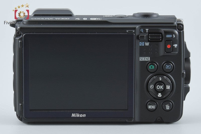 Nikon COOLPIX W300 Black 16.0 MP Digital Camera from Japan