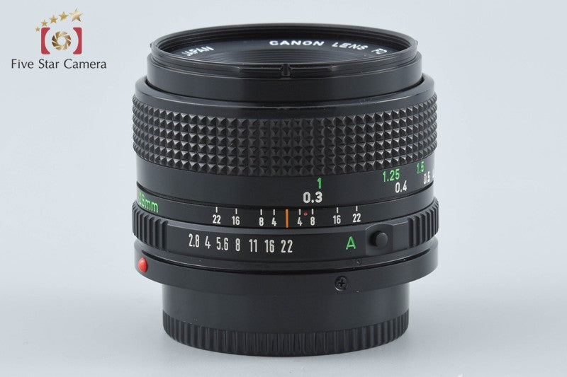 Canon New FD 28mm f/2.8 from Japan