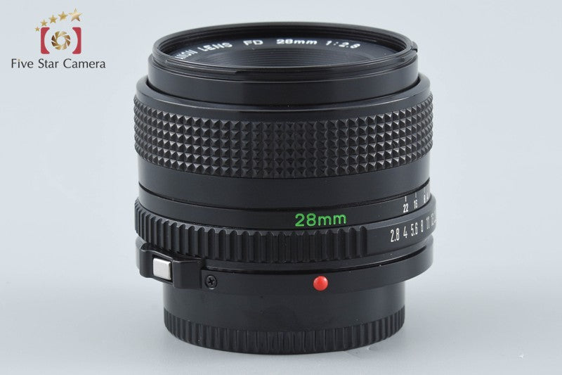 Canon New FD 28mm f/2.8 from Japan