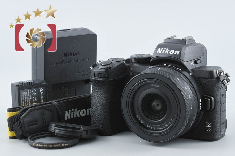"Shutter Count 518" Nikon Z50 20.9 MP 16-50 VR Lens from Japan