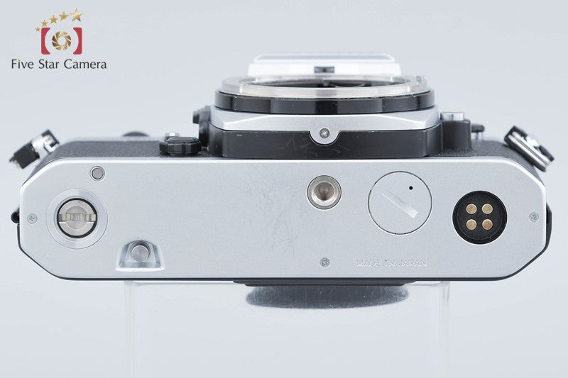 Nikon New FM2 FM2N Silver Early Model 35mm SLR + MD-12 Motor Drive from Japan