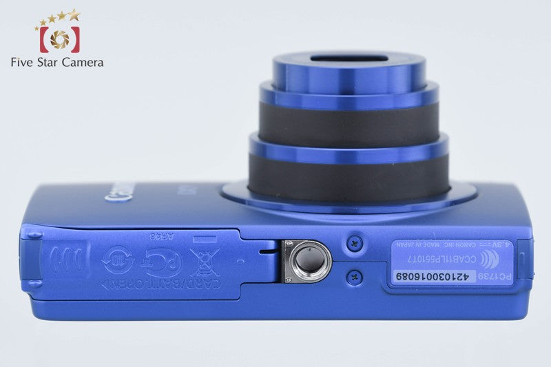 Canon IXY 420F Blue 16.1 MP Digital Camera from Japan