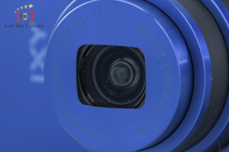 Canon IXY 420F Blue 16.1 MP Digital Camera from Japan