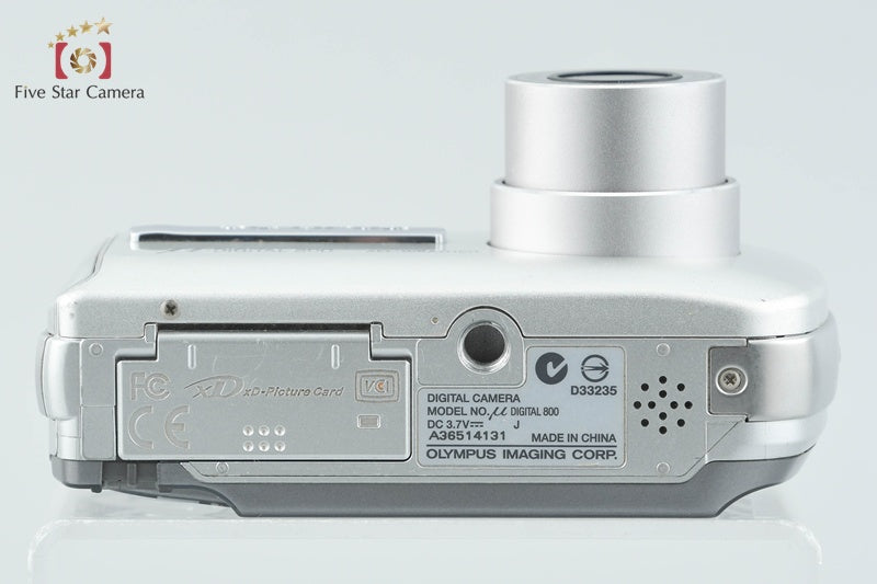 Olympus μ DIGITAL 800 Silver 8.0 MP Digital Camera from Japan