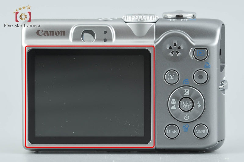 Canon PowerShot A1100 IS Silver 12.1 MP Digital Camera from Japan