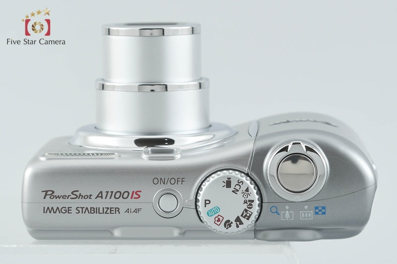 Canon PowerShot A1100 IS Silver 12.1 MP Digital Camera from Japan