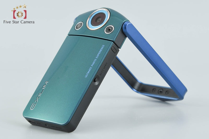 CASIO EXILIM EX-TR350S Blue 12.1 MP Selfie Digital Camera from Japan