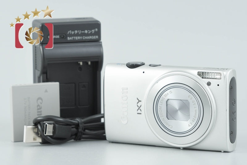 Canon IXY 620F Silver 12.1 MP Digital Camera from Japan