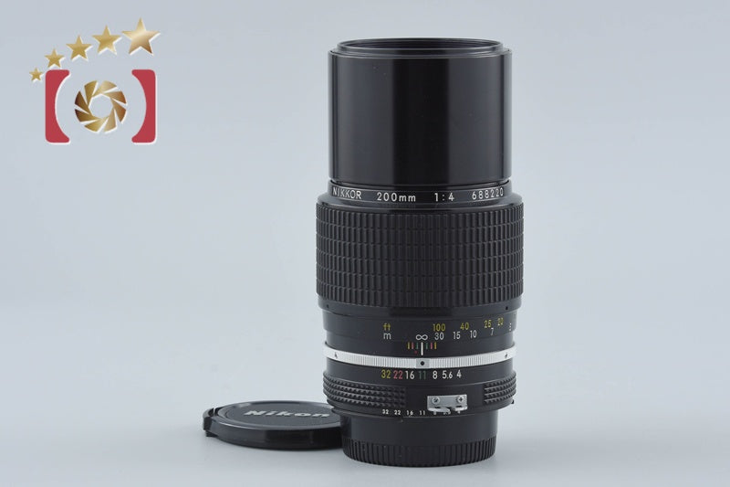 Nikon Ai-S NIKKOR 200mm f/4 from Japan