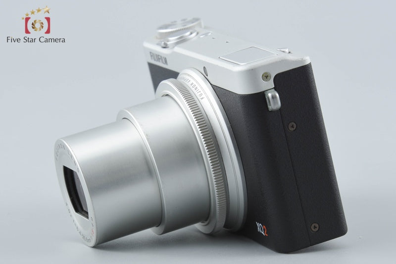 Fujifilm XQ2 Silver 12.0 MP Digital Camera w/ Box from Japan