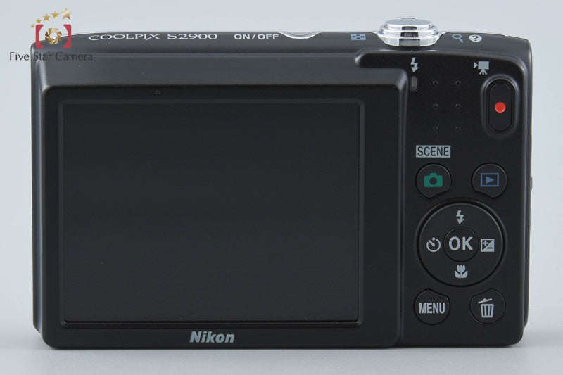 Nikon COOLPIX S2900 Red 20.1 MP Digital Camera from Japan