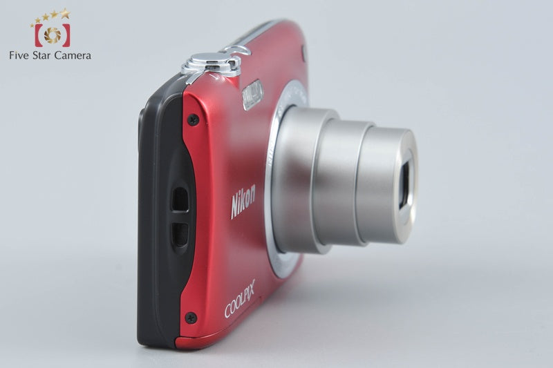 Nikon COOLPIX S2900 Red 20.1 MP Digital Camera from Japan