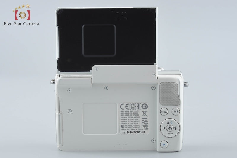 Canon EOS M100 White 24.2 MP Digital Mirrorless Camera from Japan