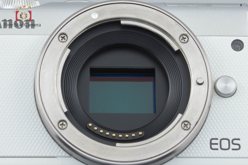Canon EOS M100 White 24.2 MP Digital Mirrorless Camera from Japan
