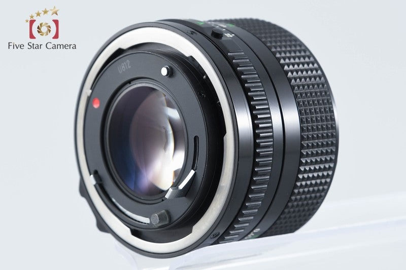 Canon New FD 50mm f/1.4 from Japan