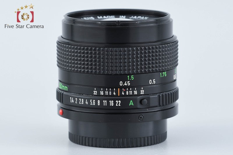 Canon New FD 50mm f/1.4 from Japan