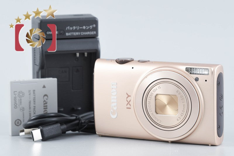 Canon IXY 620F Gold 12.1 MP Digital Camera from Japan