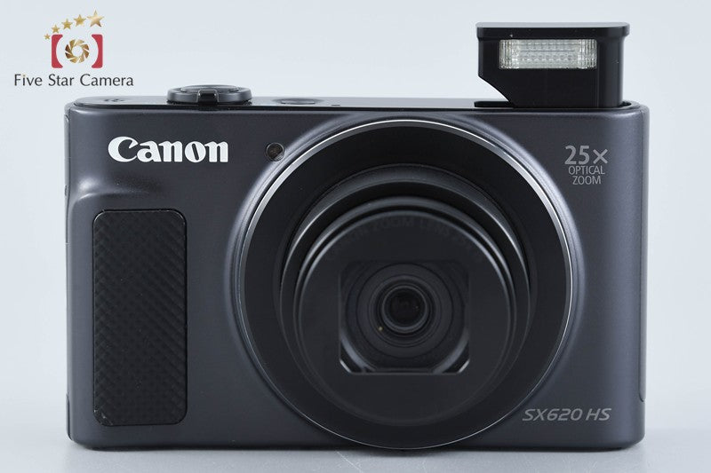 Canon PowerShot SX620 HS Black 20.2 MP Digital Camera from Japan