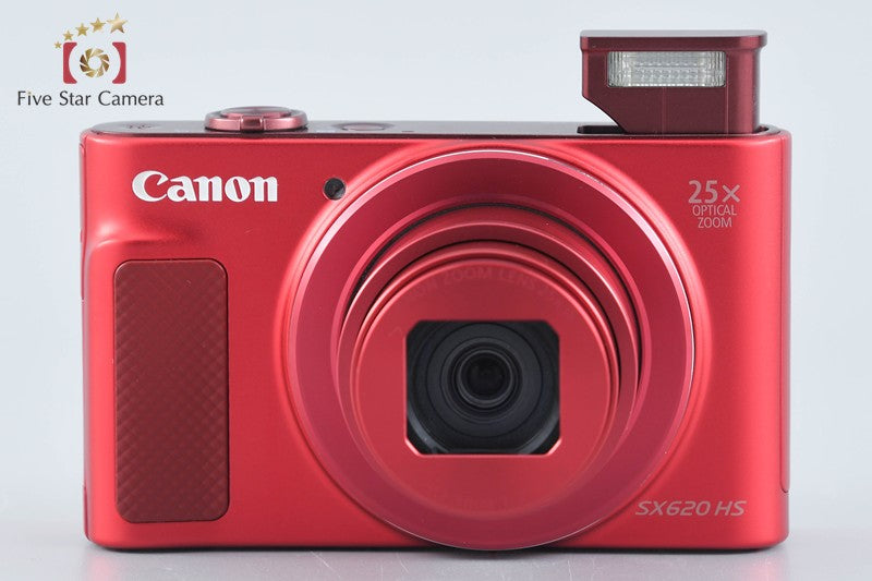 Canon PowerShot SX620 HS Red 20.2 MP Digital Camera from Japan