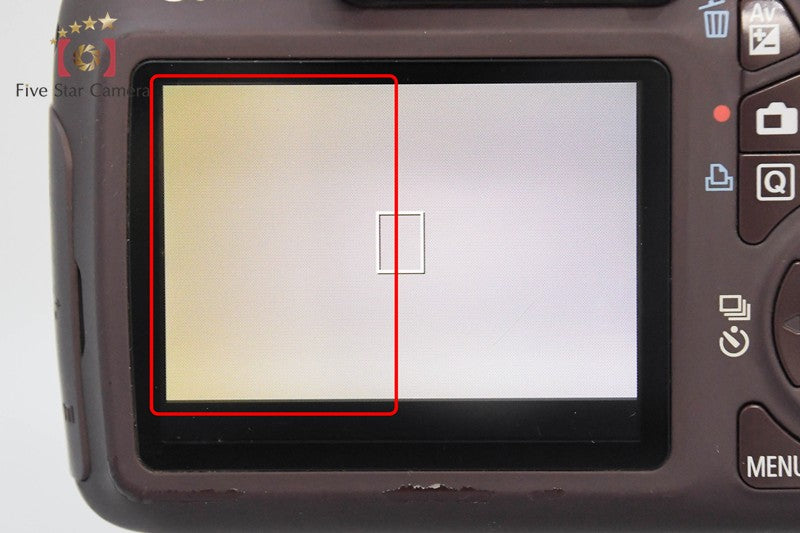 Canon EOS Kiss X50 / Rebel T3 / 1100D Red 12.2 MP 18-55 Lens from Japan