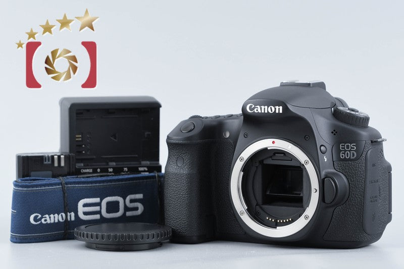 "Shutter count 2,049" Canon EOS 60D 18.0 MP Digital SLR Camera Body from Japan