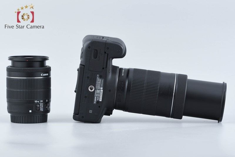 Canon EOS 8000D / Rebel T6s / 760D 24.2 MP EF-S 18-55 55-250 Lenses from Japan