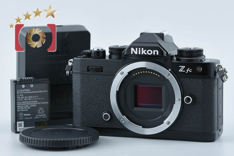 "Count 5,704" Nikon Z fc Black 20.9 MP Digital Mirrorless Camera Body from Japan