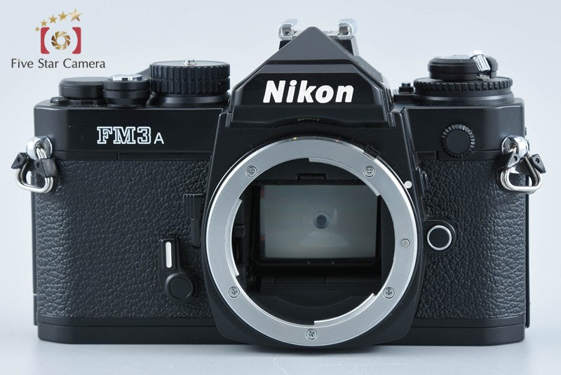 Nikon FM3A Black 35mm SLR Film Camera Body from Japan