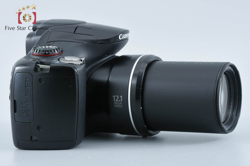 Canon PowerShot SX40 HS Black 12.1 MP Digital Camera from Japan